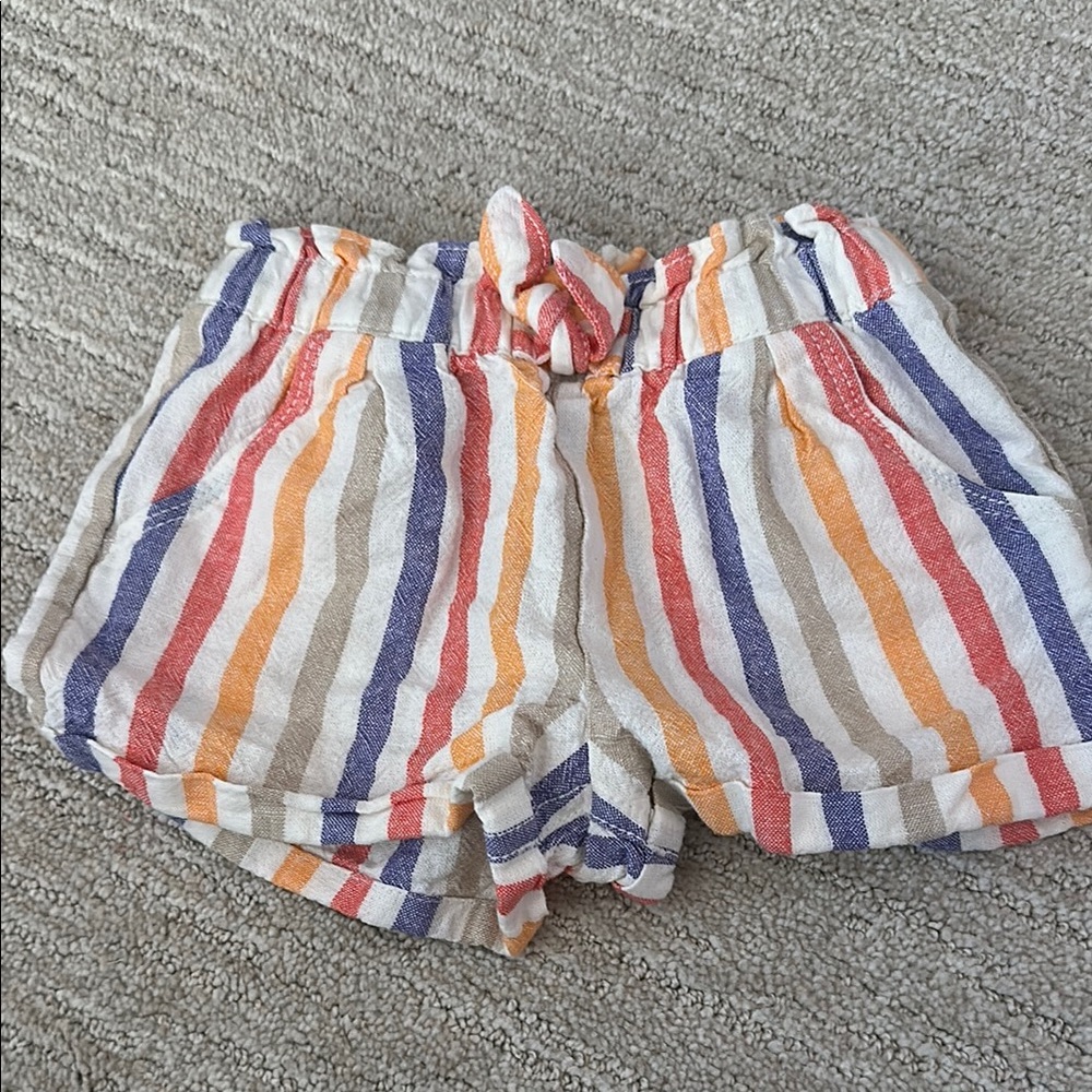 Striped Multicolor Shorts